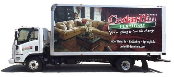 Cedar Hill Furniture Delivery Truck
